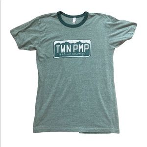 New Belgium Brewing TWN PMP Fort Collins T-shirt American Apparel Medium.